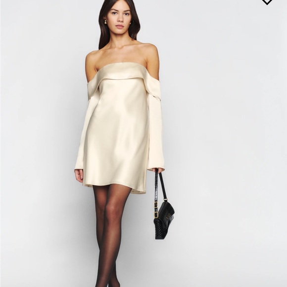 Reformation maves satin dress L NWT - Picture 5 of 5